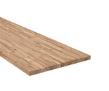 4 ft. L x 25 in. D Unfinished Acacia Solid Wood Butcher Block Countertop With Eased Edge