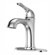 Ladera Single Handle Single Hole Bathroom Faucet in Polished Chrome