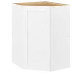 Avondale Shaker Alpine White Quick Assemble Plywood 24 in Corner Wall Kitchen Cabinet (24 in W x 36 in H x 24 in D)