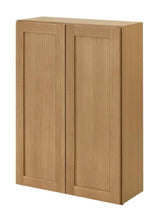Avondale 30 in. W x 12 in. D x 42 in. H Ready to Assemble Plywood Shaker Wall Kitchen Cabinet in White Oak