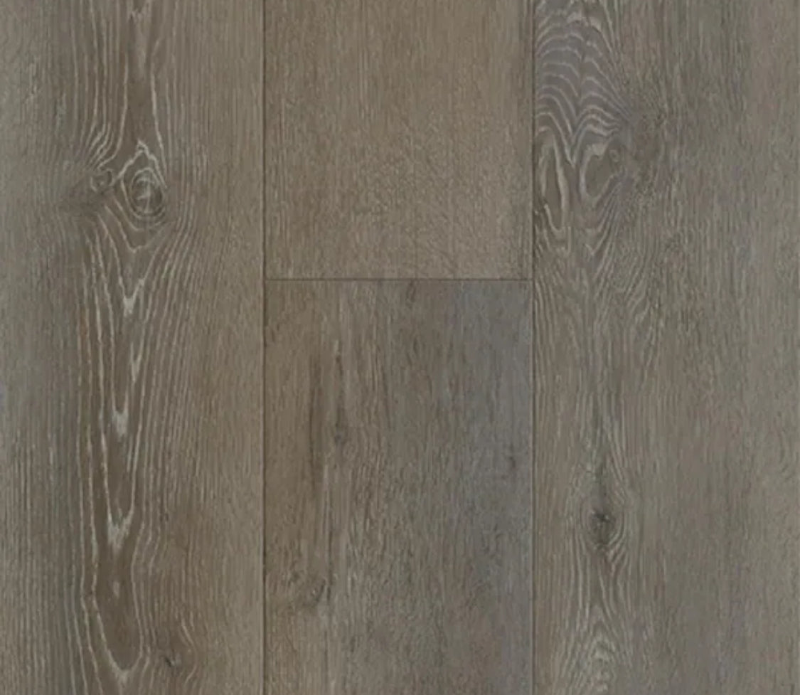 Light Gray Oak Plank 4 MIL x 6 in. W x 36 in. L Water Resistant Peel and Stick Vinyl Plank Flooring (36 sq. ft./case)