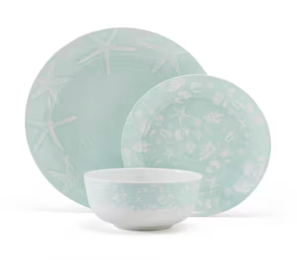 Venice 12 Piece Melamine Dinnerware Set