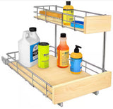 SELECT Slide Out Under Sink Cabinet Organizer - Slide Out Drawers for Kitchen Cabinets - 11.5 in. x 18 in.