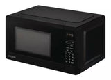 0.7 cu. ft. Electric 700-W Countertop Microwave in Black with Turntable, 6-Heating Functions, and 2-Step Lock System