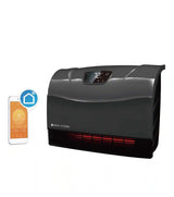 Phoenix Wi-Fi Infrared Wall Unit 1,500-Watt Wi-Fi Smart Heater in Gray