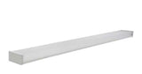 4 ft. 120-Volt 3800 Lumens White Integrated LED Wraparound Light with Prismatic Lens