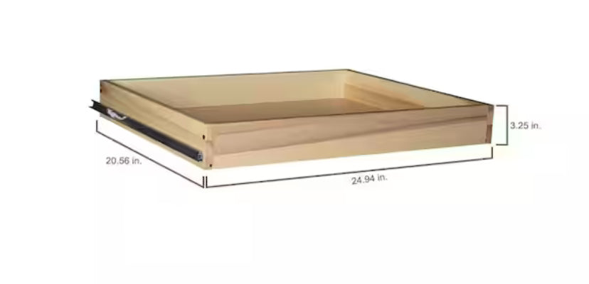 25 in. Pull-Out Drawer for 30 in. Base Cabinet