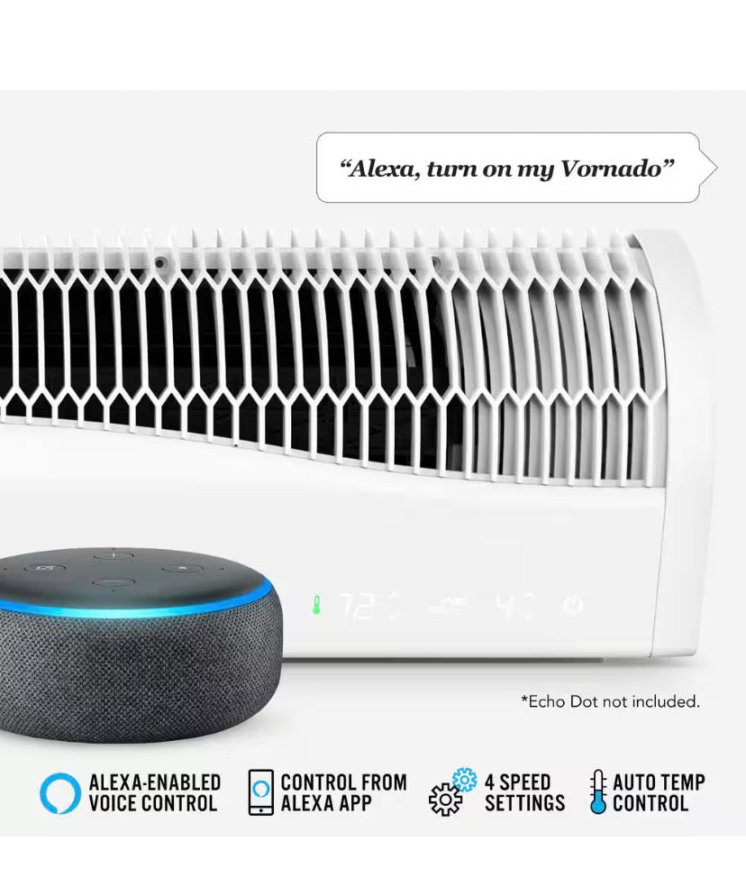 Transom AE 26 in. 4-Speeds Window Fan with Alexa Reversible Exhaust Mode Weather Resistant Case Whole Room