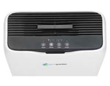728 sq. ft. HEPA Pure Filter Console Air Purifier 18 in. White for Home, Timer, Wildfire Smoke, Dust, Odors, Allergens