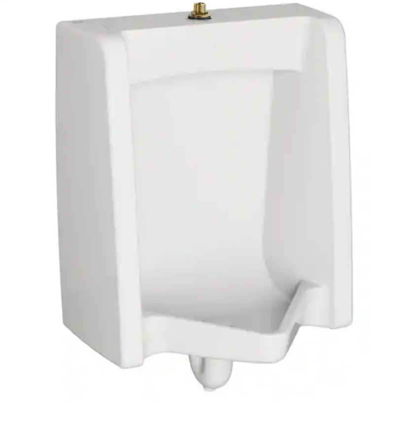 Washbrook FloWise Top Spud 0.125 GPF Urinal in White