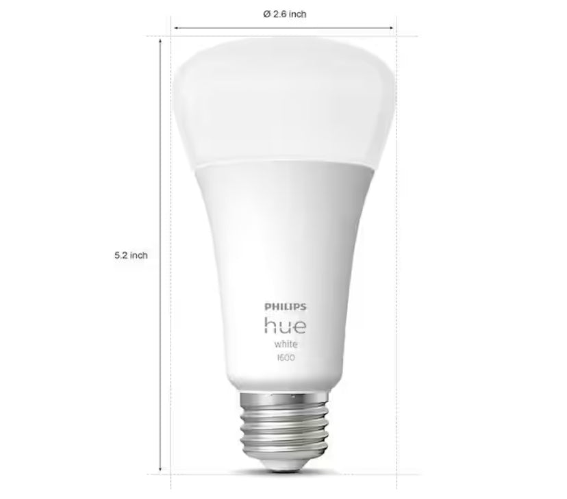 100-Watt Equivalent A21 Smart LED Tunable White Light Bulb with Bluetooth (1-Pack)