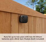 Outdoor 4-Core-Wireless Battery Operated Smart Security Camera System w/ 5-Cameras and Included Sync Module Core, Black
