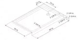 SlimLine 60 in. x 30 in. Single Threshold Shower Pan Base in White with Right Hand Drain