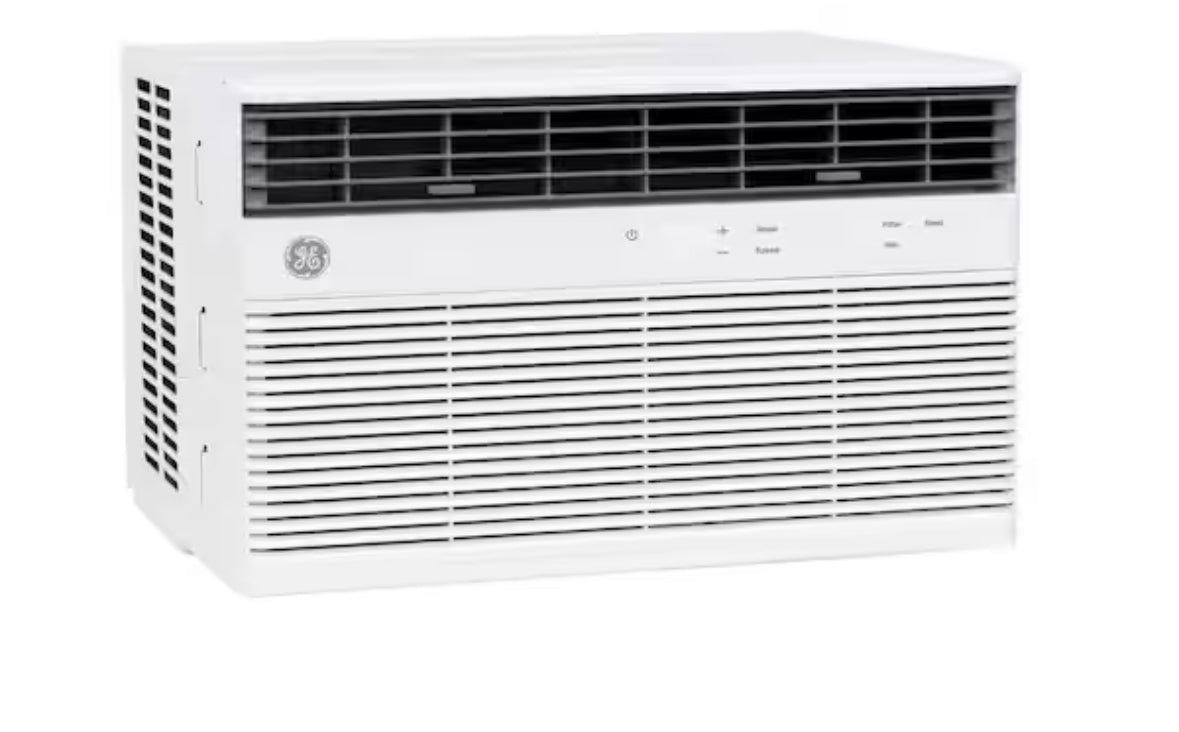 14,000 BTU 115-Volt Smart Window Air Conditioner for 700 sq. ft. in White with Wi-Fi and Remote