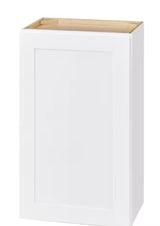 Avondale Shaker Alpine White Ready to Assemble Plywood 18 in Wall Kitchen Cabinet (18 in W x 42 in H x 12 in D)