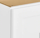 Avondale 36 in. W x 12 in. D x 36 in. H Ready to Assemble Plywood Shaker Wall Kitchen Cabinet in Alpine White
