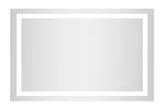 24 in. W x 36 in. H Rectangular Frameless Anti-Fog LED Front Light Backlit Wall Mirror Bathroom Vanity Mirror