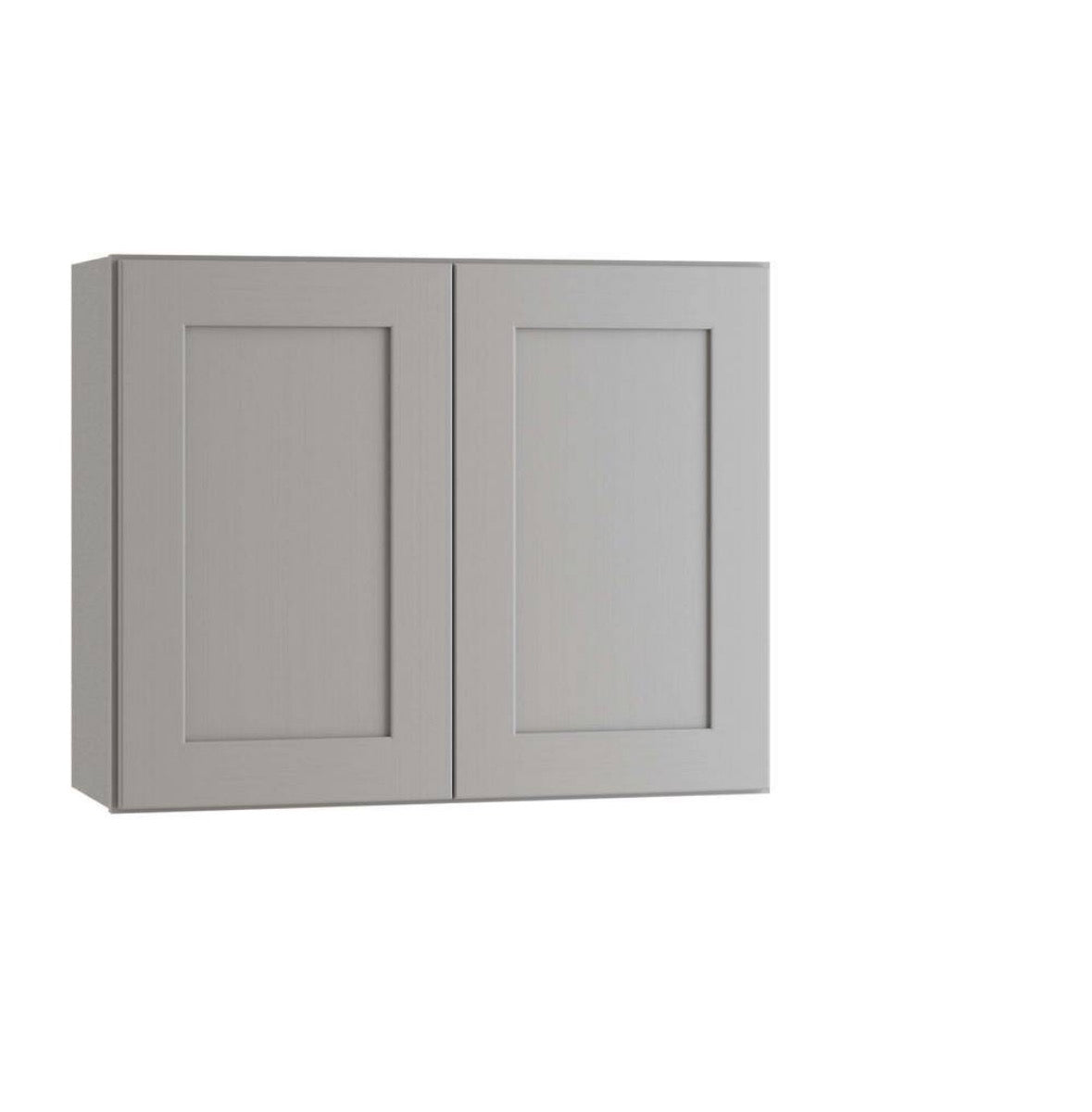 30 in. W x 12 in. D x 24 in. H Ready to Assemble Plywood Shaker Wall Bridge Kitchen Cabinet in Dove Gray