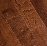 Dark Brown Birch 3/8 in. T x 5 in. W Engineered Hardwood Flooring (19.7 sqft/case)