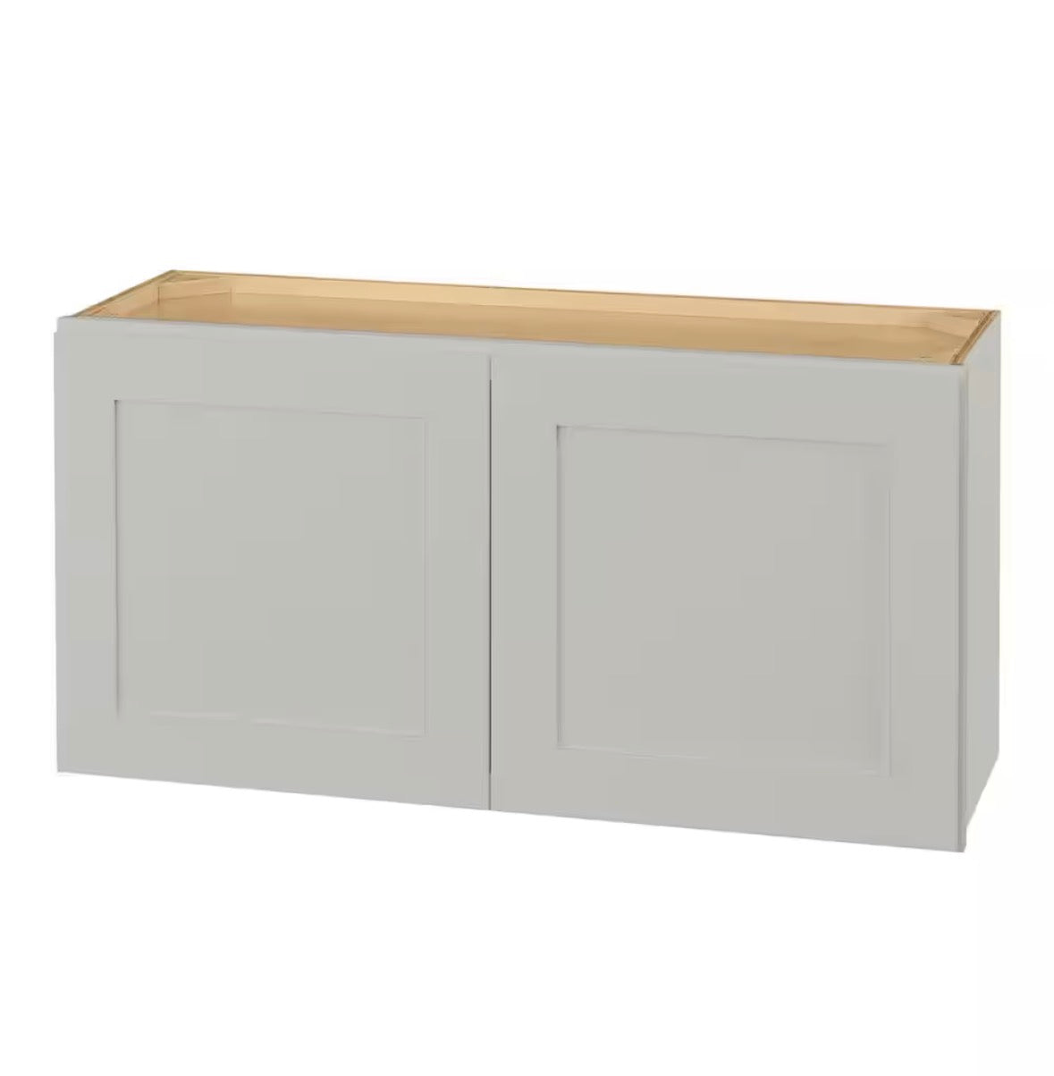 Avondale Shaker Dove Gray Ready to Assemble Plywood 36 in Wall Bridge Cabinet (36 in W x 18 in H x 12 in D)