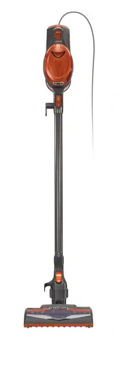 Rocket Bagless Corded Stick Vacuum for Hard Floors and Area Rugs with Powerful Pet Hair Pickup in Orange (Missing Attachments/Used)