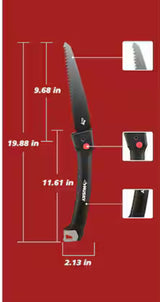2-Piece Garden Tool Set (Tree Pruner and Folding Saw)
