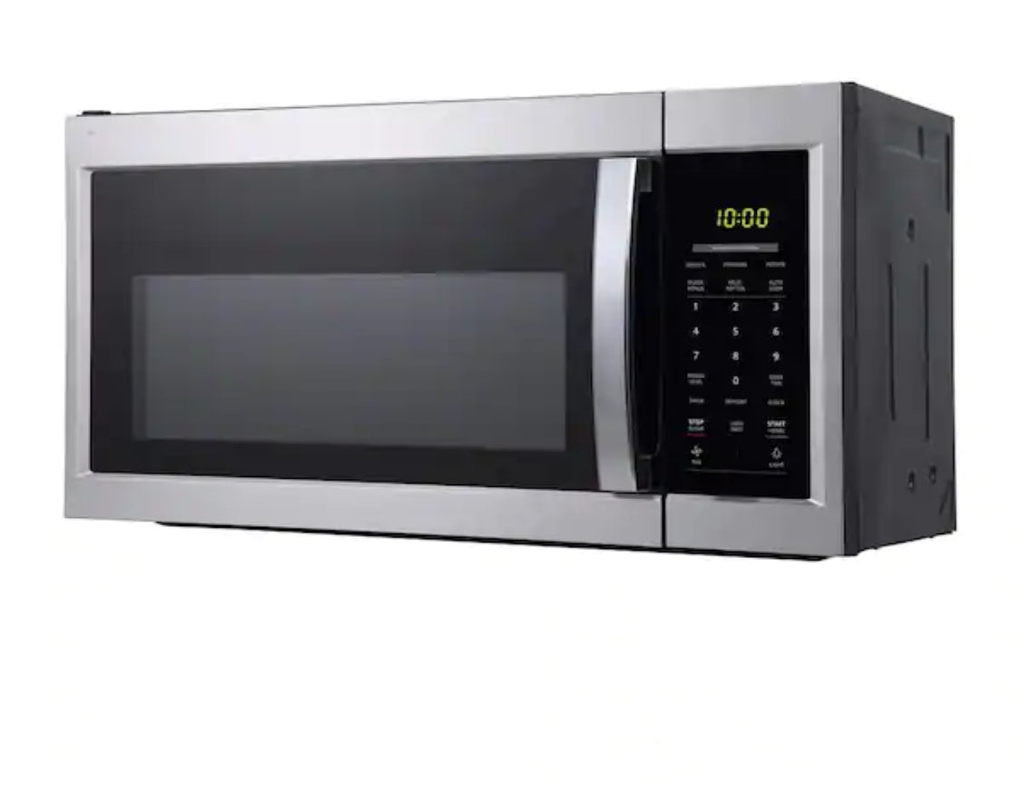 1.7 cu. ft. 1000-Watt Over the Range Microwave in Stainless Steel