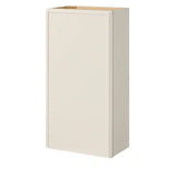 Leyton 21 in. W x 12 in. D x 42 in. H Ready to Assemble Plywood Slim Shaker Wall Kitchen Cabinet in Antique White
