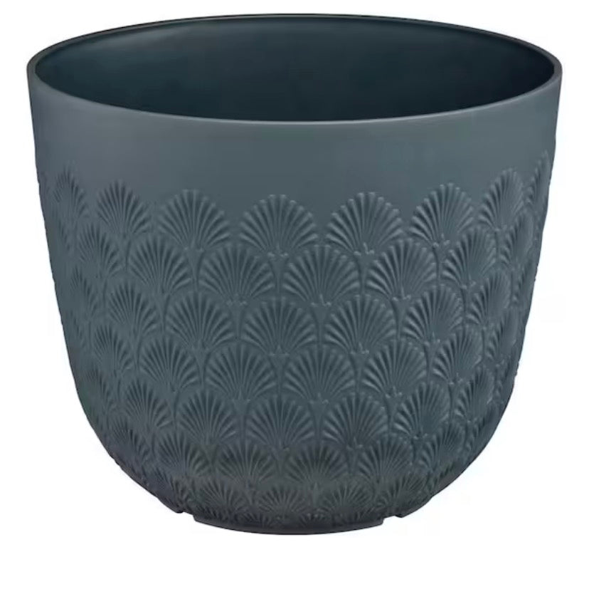 16 in. Aviva Deep Sea Recycled Materials Planter (16 in. D x 14 in. H)