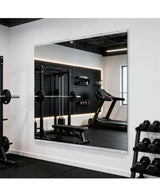 36 in. W x 72 in. H Large Size Shatterproof Rectangular Frameless Gym Mirror Yoga Mirror Dance Mirror Wall Mirror