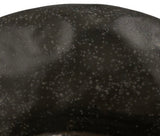 9.5 in. 26 fl. oz. Black Stoneware Footed Serving Bowl with Handles