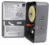 40 Amp 60-Minute Indoor Wall Mounted Mechanical Water Heater Timer, Steel, Gray