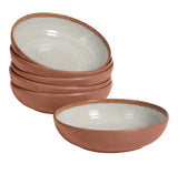 Azria Melamine Dinner Bowls in Ivory (Set of 6)