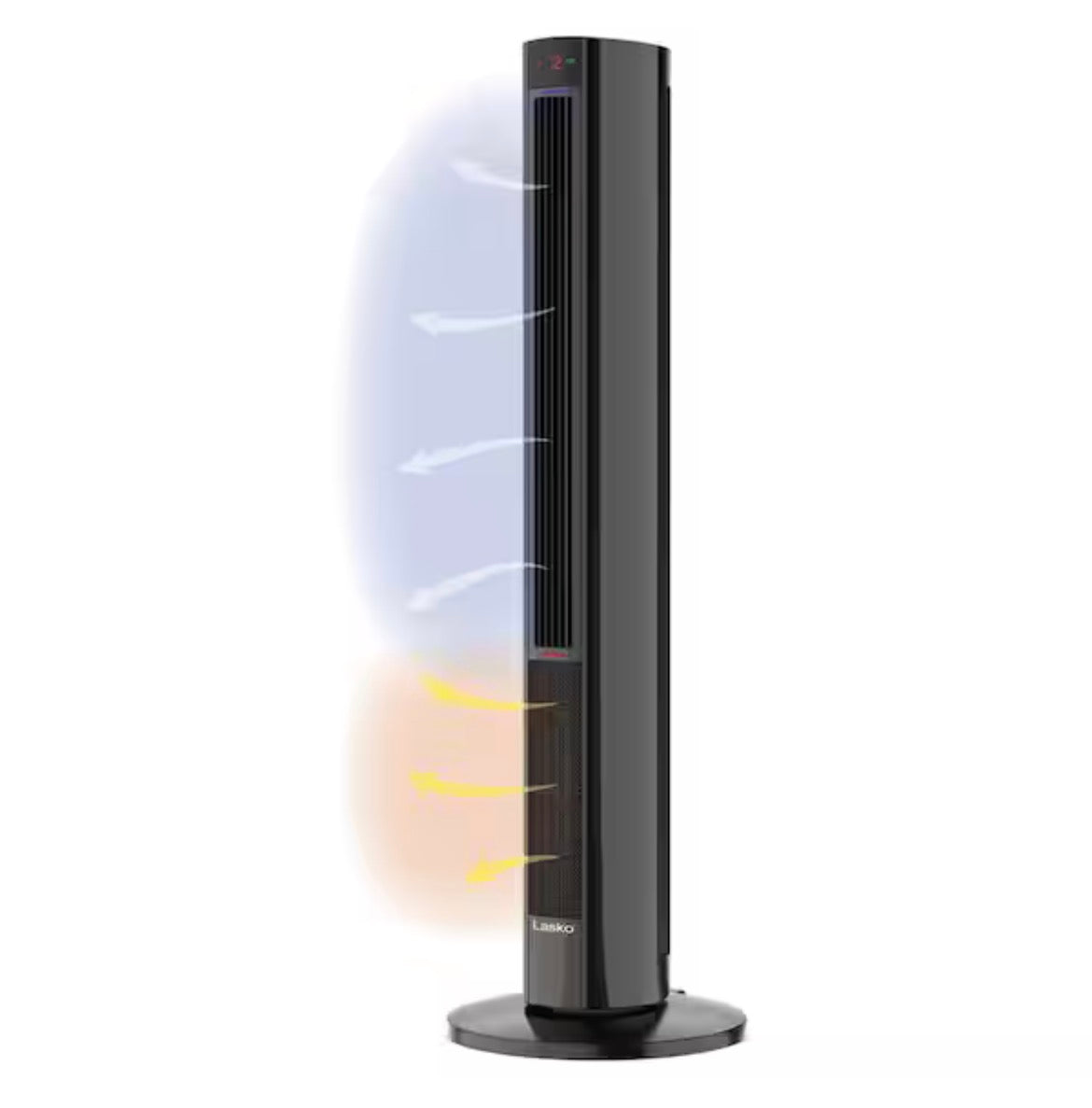 All Season 1500-Watt Electric Oscillating Comfort Control Tower Fan & Space Heater in One with Timer and Remote Control
