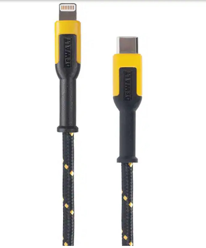 4 ft. DW3 Reinforced Cable for Lightning to USB-C