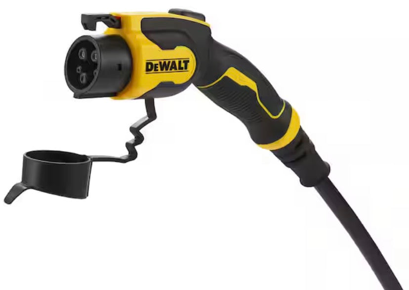 Level-2 Portable Electric Vehicle EV Charger up to 32-Amp, 240-Volt AC 7.6 KW, 20 ft. Cable, Weatherproof