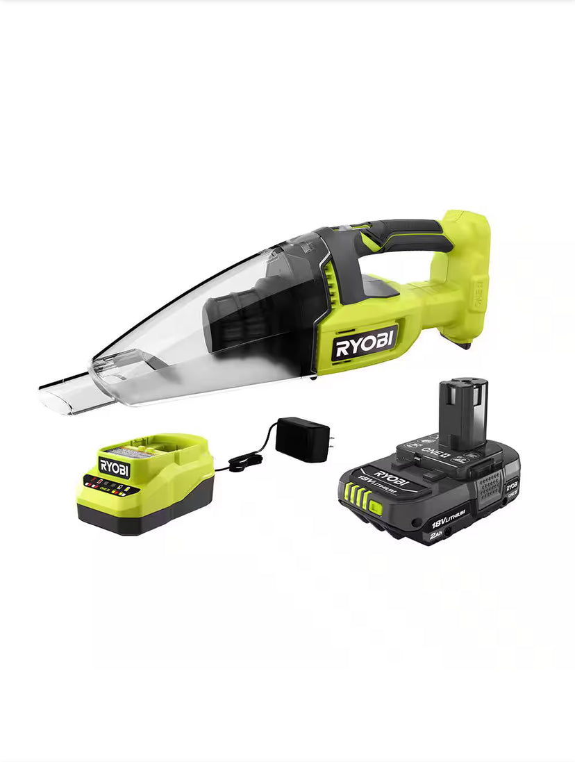 ONE+ 18V Cordless Multi-Surface Handheld Vacuum Kit with 2.0 Ah Battery and Charger