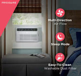 "12,000 BTU Window Air Conditioner Cools 550 sq. ft. with WiFi with Remote in White 115V"