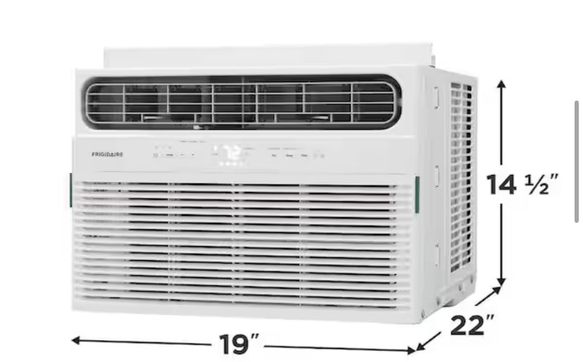 14,000 BTU 115/120-Volt Window Air Conditioner Cools 700 sq. ft. with Remote and Wi-Fi in White
