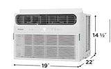 14,000 BTU 115/120-Volt Window Air Conditioner Cools 700 sq. ft. with Remote and Wi-Fi in White