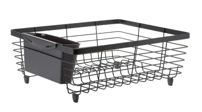 Flat Wire Rust Freestanding Dish Rack