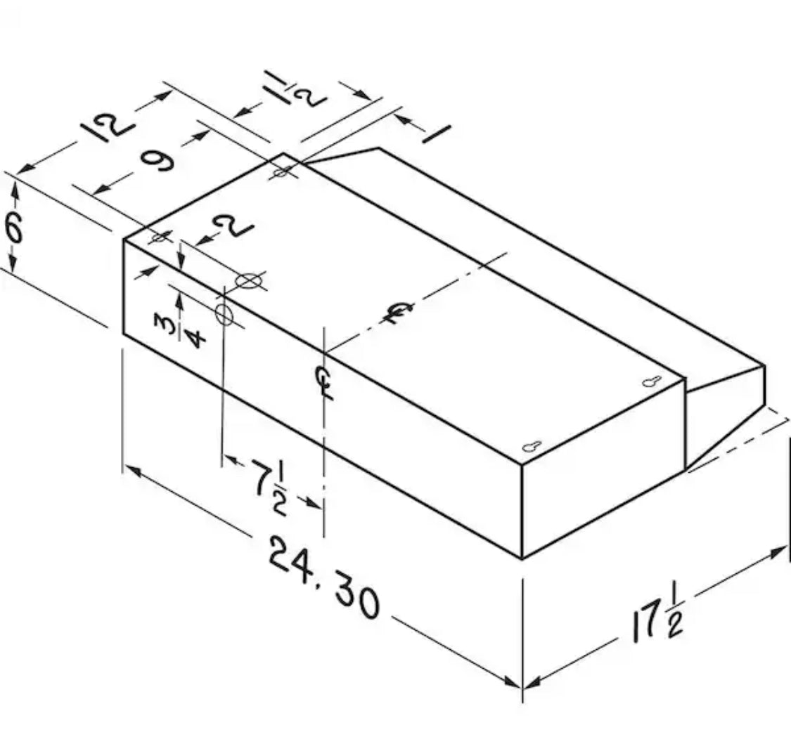 RL6200 Series 24 in. Ductless Under Range Hood with Light in W
