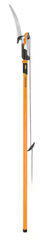 PowerLever 1-1/8 in. Cut Capacity Steel Saw Blade 15 in. Fiberglass Pole 14 ft. Tree Pruner