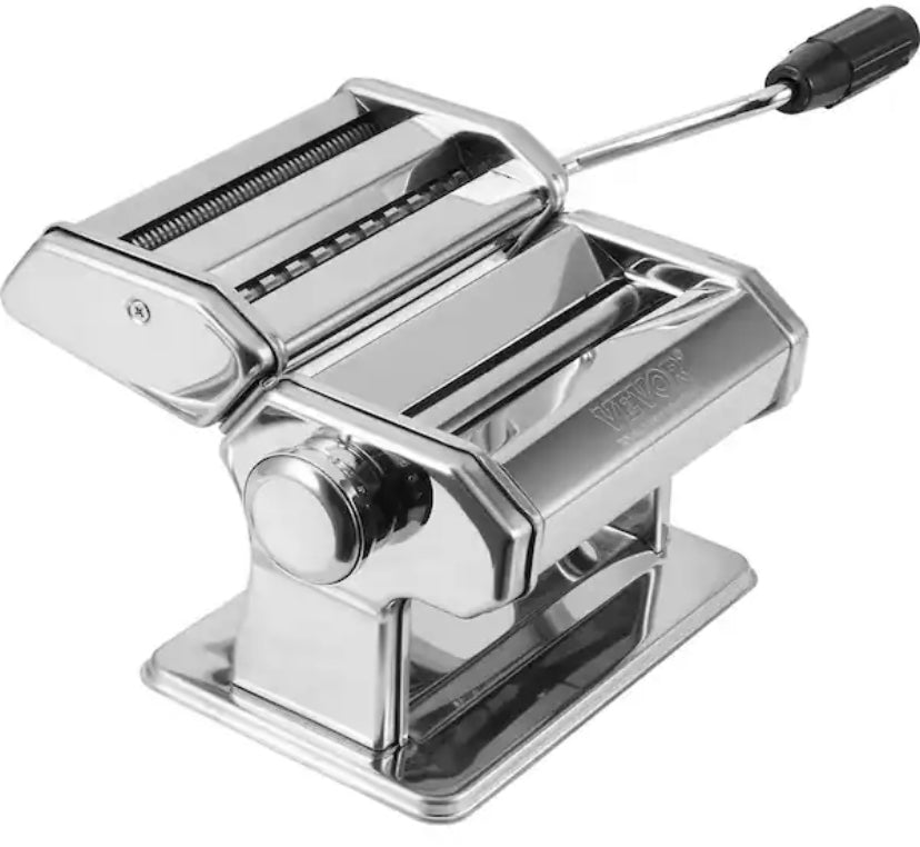 Pasta Maker Machine 9 Adjustable Thickness Settings Noodles Maker Manual Hand Press Pasta Making Kitchen Tool Kit