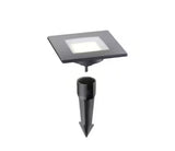 150 Lumen Low Voltage Black Hardwired Integrated LED Square Outdoor InGround Stair Light