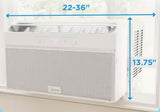 8,000 BTU 115-Volt U Plus Shaped Smart Inverter Window Air Conditioner Wi-Fi, for up to 350 sq. ft. Energy Star