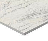 6 ft. L x 25 in. D Engineered Composite Countertop in Calcutta Blanc with Satin Finish