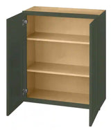 Avondale 30 in. W x 12 in. D x 36 in. H Ready to Assemble Plywood Shaker Wall Kitchen Cabinet in Fern Green