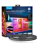 32.8 ft. Outdoor Plug-In Integrated LED Novelty RGBIC with White Lighting Wi-Fi Enabled String -Light