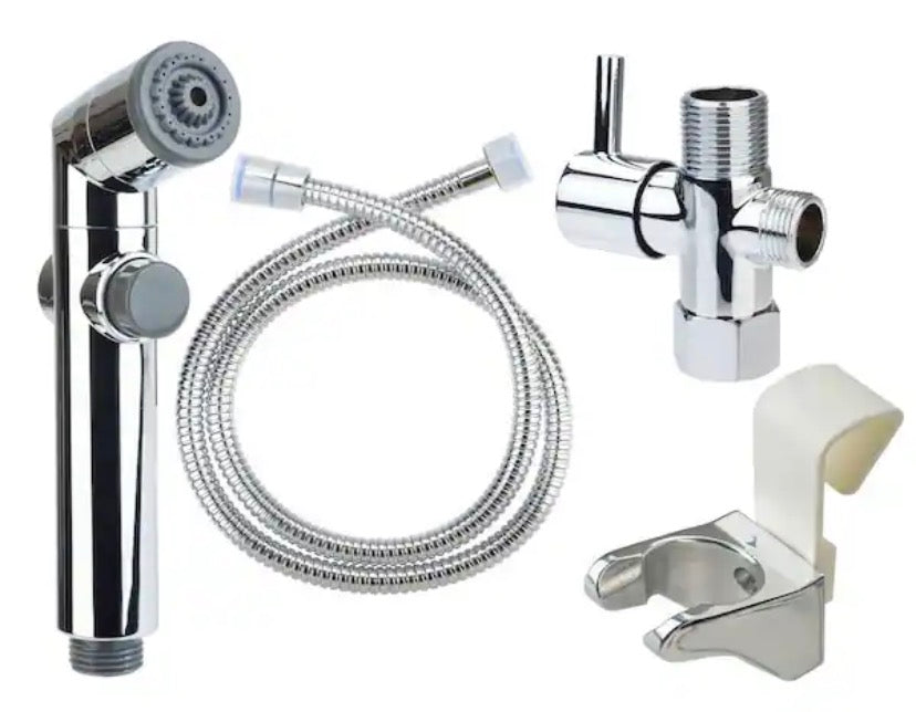 CleanSpa Hand Held Bidet in Silver